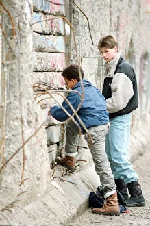 West Berlin, Germany 3 months after relaxation of border crossing by GDR Government