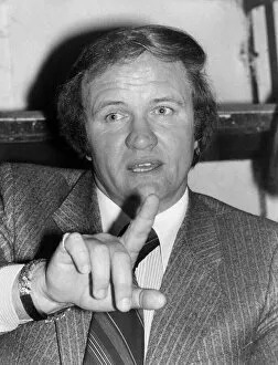 Images Dated 26th January 1979: West Bromwich Albion Manager Ron Atkinson at the Sports Writers Lunch this afternoon
