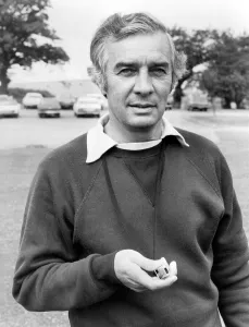 West Bromwich Albion manager Ronnie Allen after he had taken over from Johnny Giles