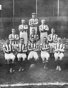1907 Prints: West Bromwich Albion team group FA Cup Semi Finallists 1906 - 1907