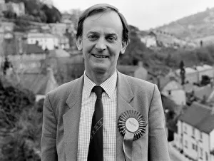 01381 Prints: West Derbyshire by-election. Labour candidate William Moore. 29th April 1986