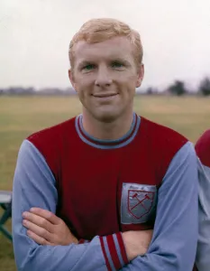 West Ham United football captain Bobby Moore August 1964