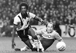 West Ham United v Crystal Palace league match at Upton Park November 1978
