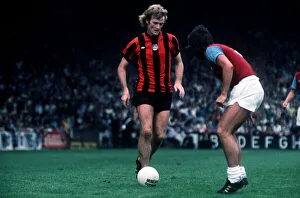 West Ham United v Manchester City League Match 6th September 1975