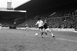 West Ham United v Tottenham Hotspur league match at Upton Park 1st January 1983