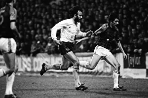 West Ham United v Tottenham Hotspur league match at Upton Park 1st January 1983