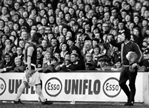 00254 Prints: West Ham v Chelsea. Wheres me shorts? West Ham full-back Frank Lampard leaves