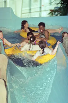 01395 Prints: Wet N Wild indoor water park situated in North Shields, Tyne and Wear, England
