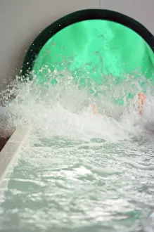 01395 Prints: Wet N Wild indoor water park situated in North Shields, Tyne and Wear, England