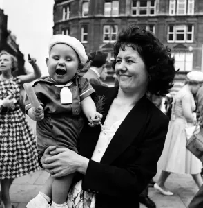 Whit Walks Manchester: One fella who was more concerned with his lolly was 12 months old