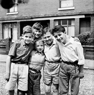Gang Prints: Whit Walks Manchester A group of young lads seen here in their neighbourhood before