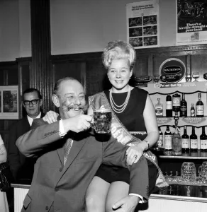 Whitbreads breweries held their annual Ideal Barmaid competition this evening