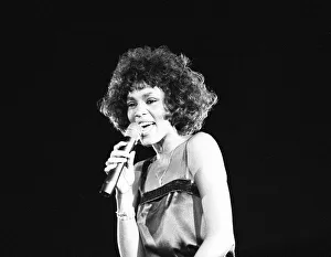 00381 Prints: Whitney Houston in Concert at the National Exhibition Centre, Birmingham