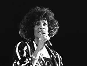 Whitney Houston in Concert at the National Exhibition Centre, Birmingham, 27th April 1988