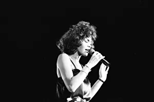 Whitney Houston in Concert at the National Exhibition Centre, Birmingham, 27th April 1988