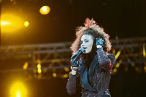 Whitney Houston singing at Freedomfest: Nelson Mandela 70th Birthday Celebration