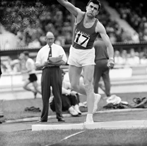 Whitsun British Games at White City, London. Athletics. June 1960 M4306