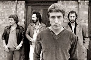 Images Dated 12th August 1979: The Who - August 1979 Roger Daltrey, Kenny Jones, John Entwhistle, Pete Townsend