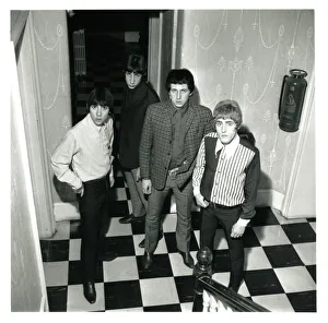 Mens Prints: The Who including Roger Daltrey backstage at the Colston Hall