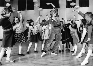 00030 Prints: Who says it takes years to be a ballerina? Pupils of the Cavendish First School