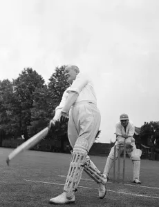 The wicket keeper of the local cricket team at Meopham one of the oldest teams in Kent