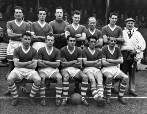 Wigan Athletic football team, taken prior to the 1st Round Cup Match at Southport