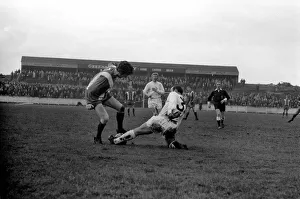 Wigan v Port Vale FA Cup Round One 1969 / 70 Season Vale full back Wilson