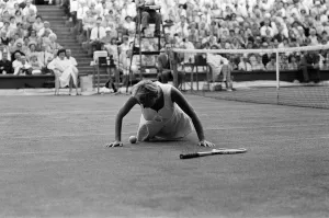 01240 Prints: The Wightman Cup held at All England Lawn Tennis and Croquet Club, Wimbledon
