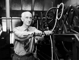 Wilfred Clocks Off. 64 year old Wilfred Cripps of South London has had a very winding job