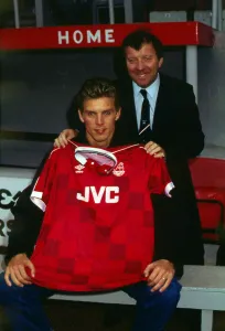 Jersey Prints: Willem Van Der Ark, football player & new signing for Aberdeen football club