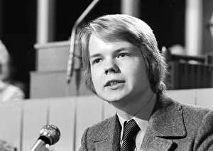 William Hague Oct 1977 Conservative Party Conference aged 16