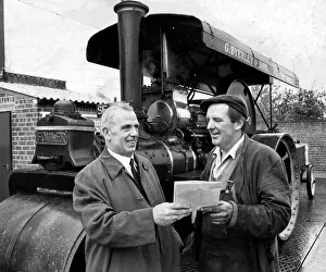 Vintage Prints: William Marshall, division inspector for weights and measure, Hexham gives George Ryerley