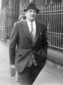 William Muncie, former head of Lanarkshire CID, October 1972