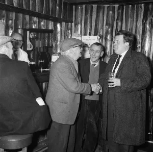 William Rushton actor, comedian and writer October 1963 canvassing for