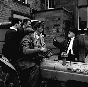 William Rushton actor, comedian and writer October 1963 canvassing for