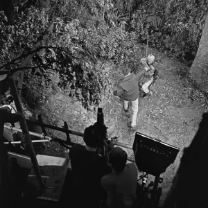 William Russell (Ian) and Valentino Musetti (The Saracen