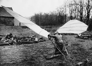 Farmer Prints: William Taylor the young Kilsyth farmer who is the inventor of the flying machine named