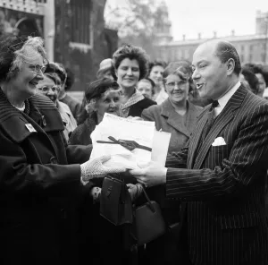 William van Straubenzee, receives Petition for Widows Charter