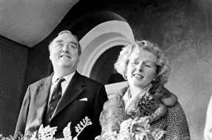 William Whitelaw and Margaret Thatcher meet young conservatives