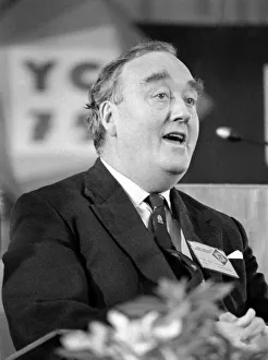 William Whitelaw and Margaret Thatcher meet young conservatives. February 1975 75-00767