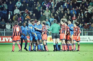 00516 Prints: Wimbledon 1-3 Everton, League match at Selhurst Park, Tuesday 26th January 1993
