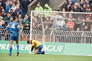 Wimbledon 2-3 Aston Villa, league match at Plough Lane, Saturday 3rd October 1992