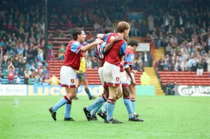 Wimbledon 2-3 Aston Villa, league match at Plough Lane, Saturday 3rd October 1992