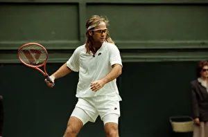 Wimbledon Tennis. Andre Agassi. July 1991 91-4178-044