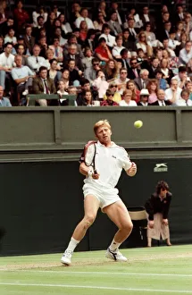 Wimbledon Tennis. Boris Becker. July 1991 91-4178-119