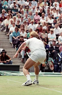 Wimbledon Tennis. Boris Becker. July 1991 91-4178-114