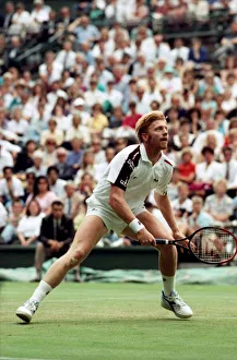 Wimbledon Tennis. Boris Becker. July 1991 91-4178-126