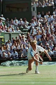 Wimbledon Tennis. Boris Becker. July 1991 91-4261-193