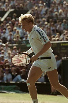 Wimbledon Tennis. Boris Becker. July 1991 91-4261-187