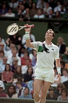 Wimbledon Tennis Championships. Ivan Lendl v. Kelly Evernden. June 1991 91-4117-200